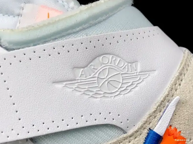 HYPE Retro 1 White Jordan High AQ0818-100 Off-White Air 0613